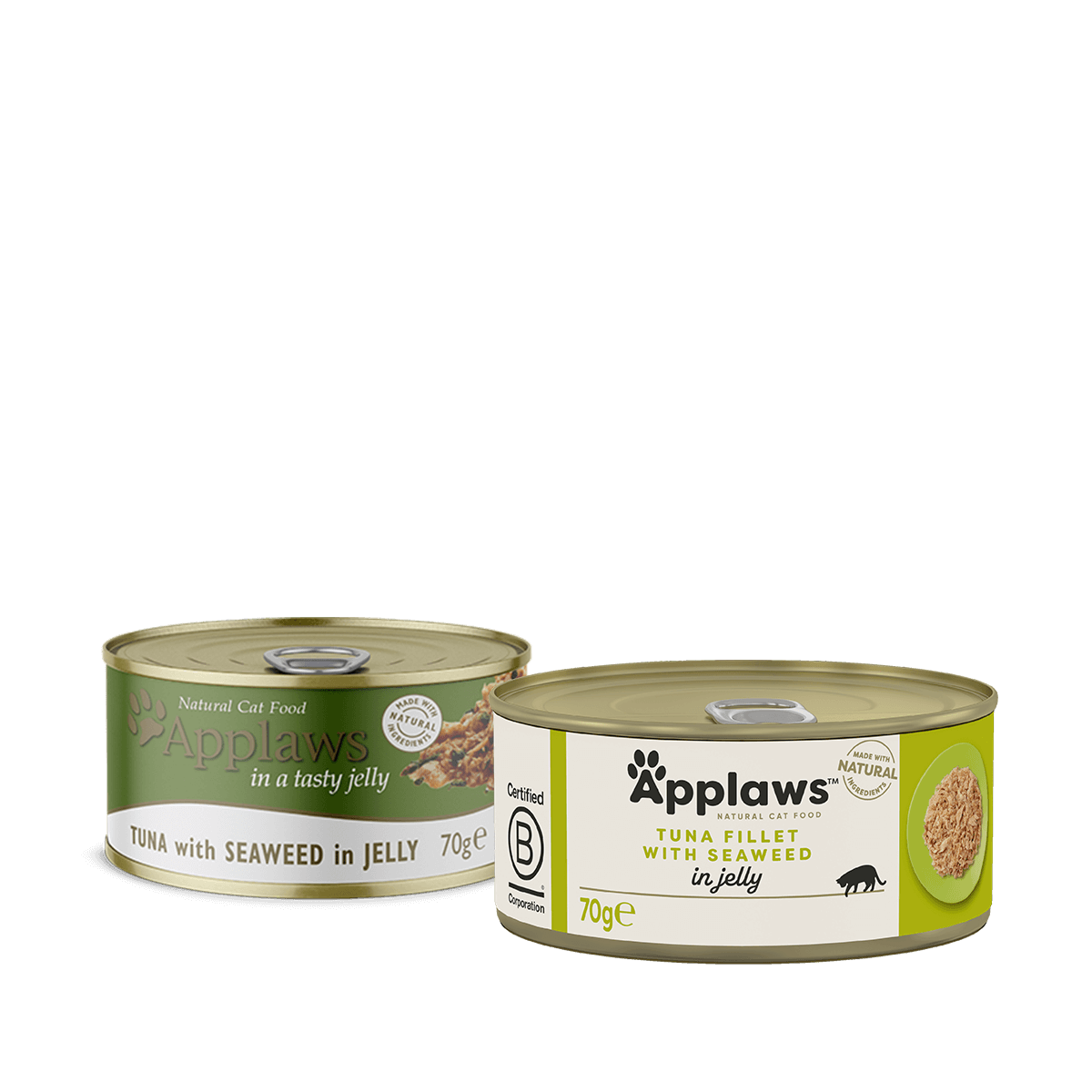 Applaws Tuna & Seaweed in Jelly Cat Can