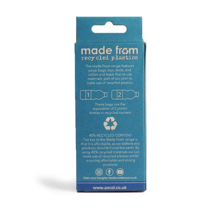 Ancol Made From Poop Bag 4 X Refill Pack