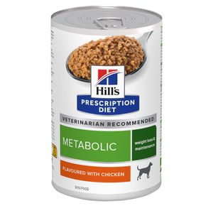 Hill's Prescription Diet Metabolic Weight Loss & Maintenance Wet Dog Food with Chicken