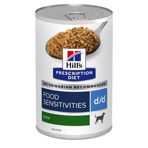 Hill's Prescription Diet D/D Sensitivities Duck Wet Dog Food Can