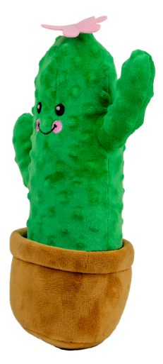 Ancol Cuddly Cactus Dog Toy