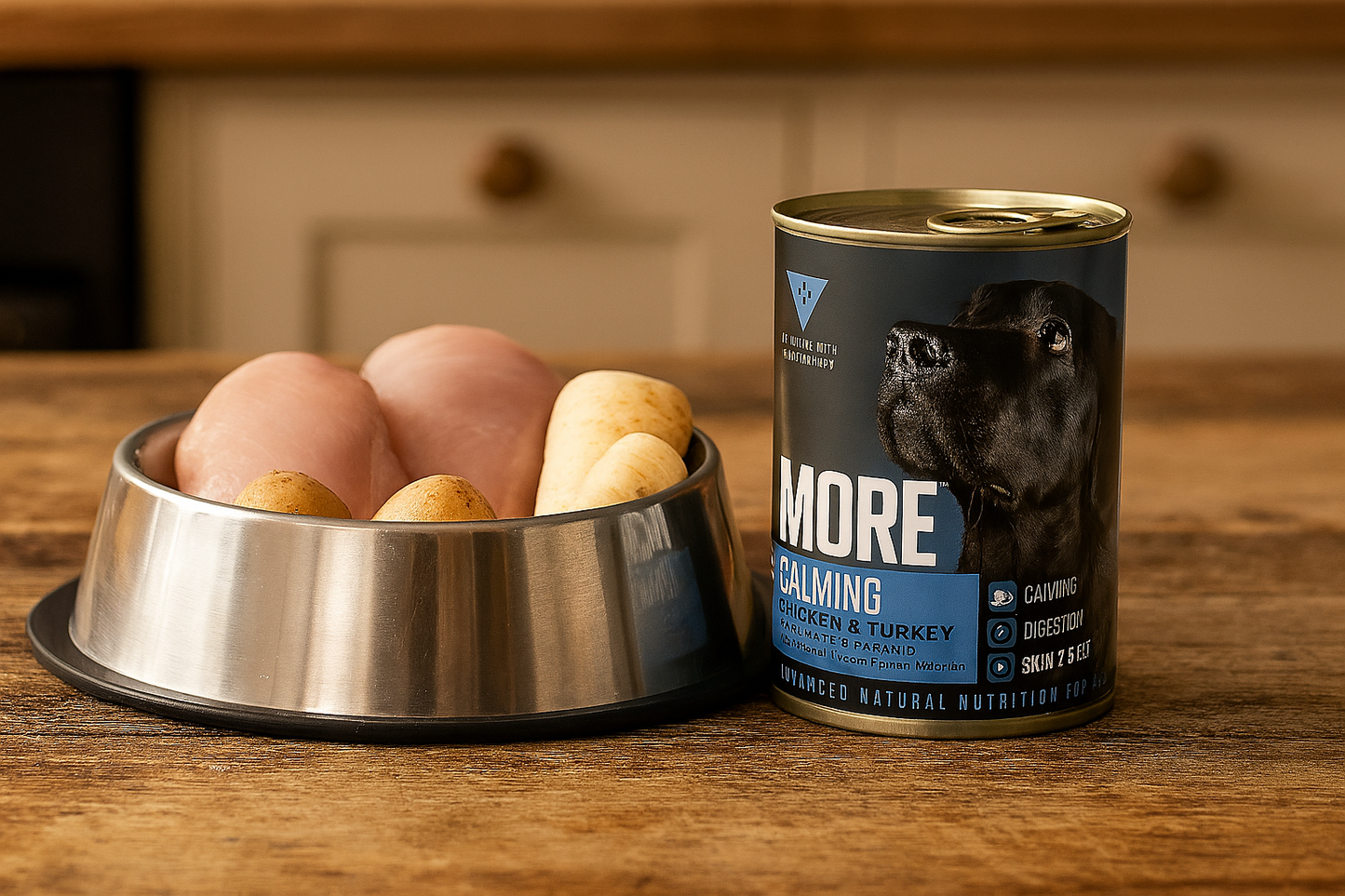 More Dog +Support Calming Chicken & Turkey 400g