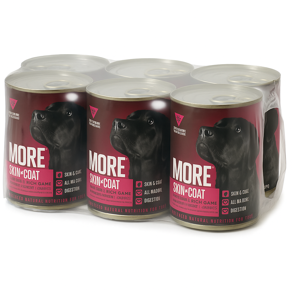 More Dog +Support Skin & Coat Game 400g
