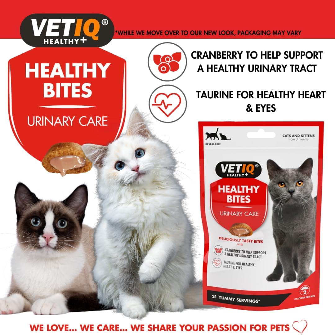 Vet IQ Healthy Bites Urinary Care for Cats 65g