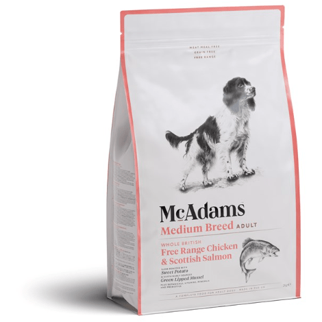 McAdams Free-Range Chicken & Salmon Medium / Large Breed