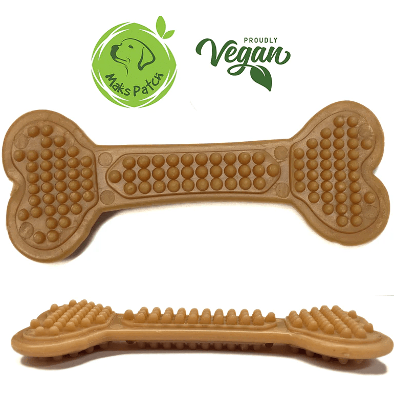 MaksPatch BumpiBones - Peanut Butter & Banana Dental Bone