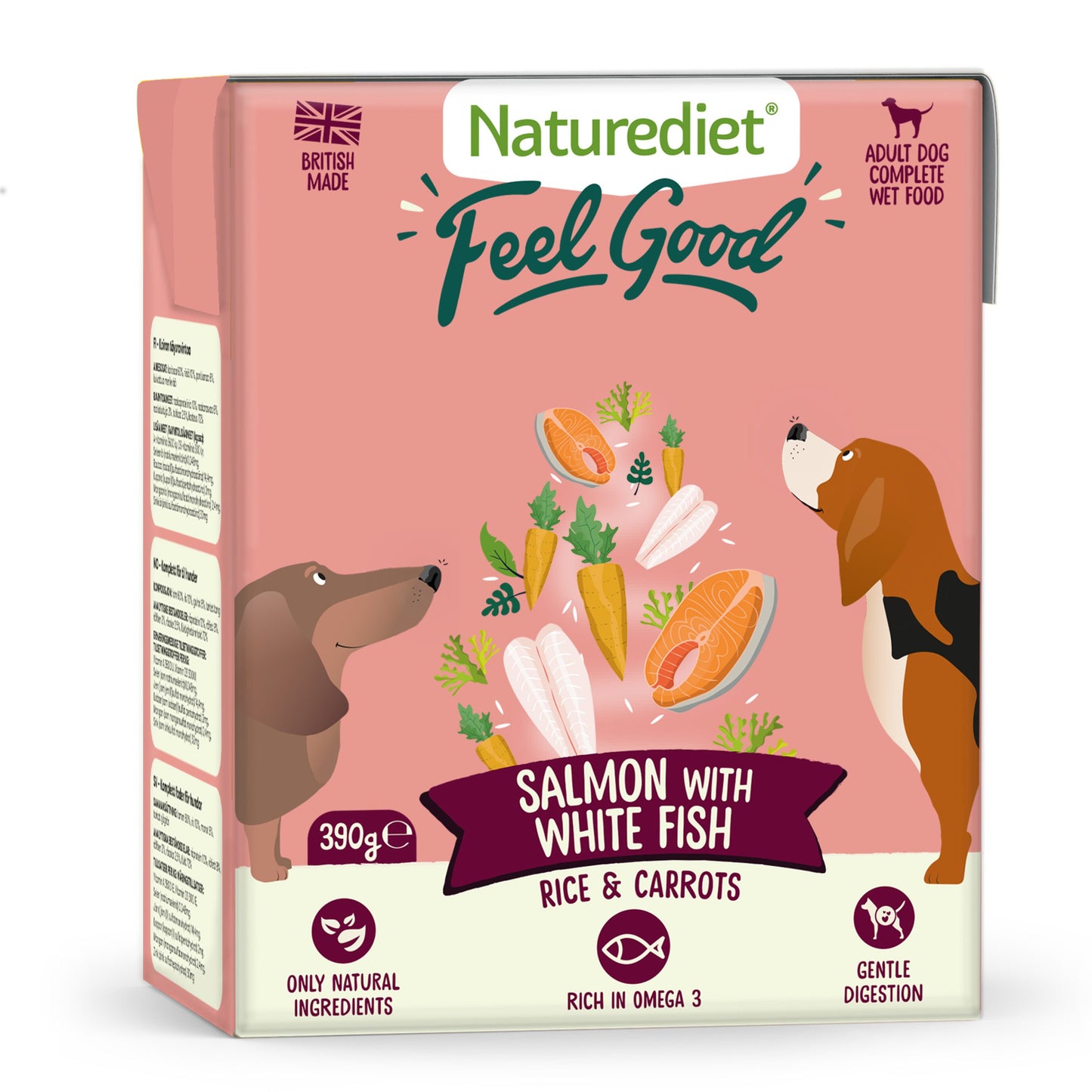 Naturediet Feel Good Salmon Wet Dog Food