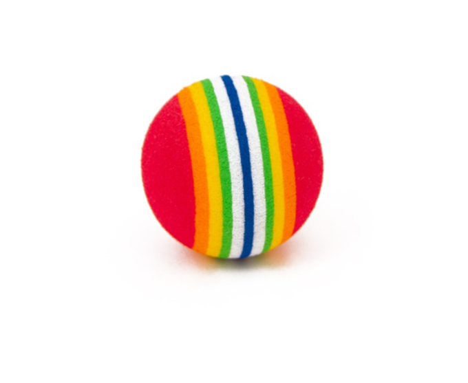G&S Rainbow Ball Cat Toy