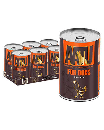 AATU Chicken Wet Dog Food 6pk