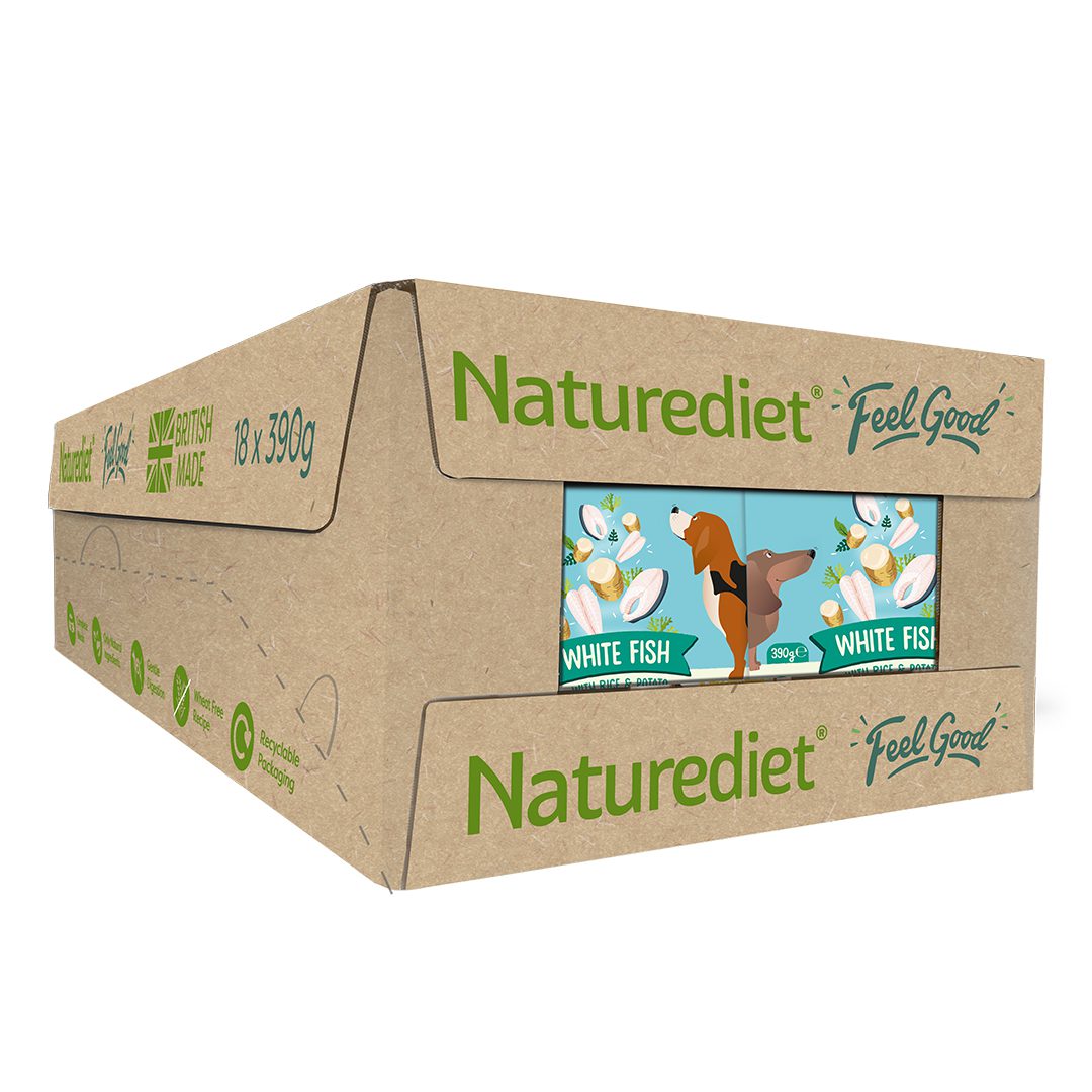 Naturediet Feel Good White Fish Wet Dog Food