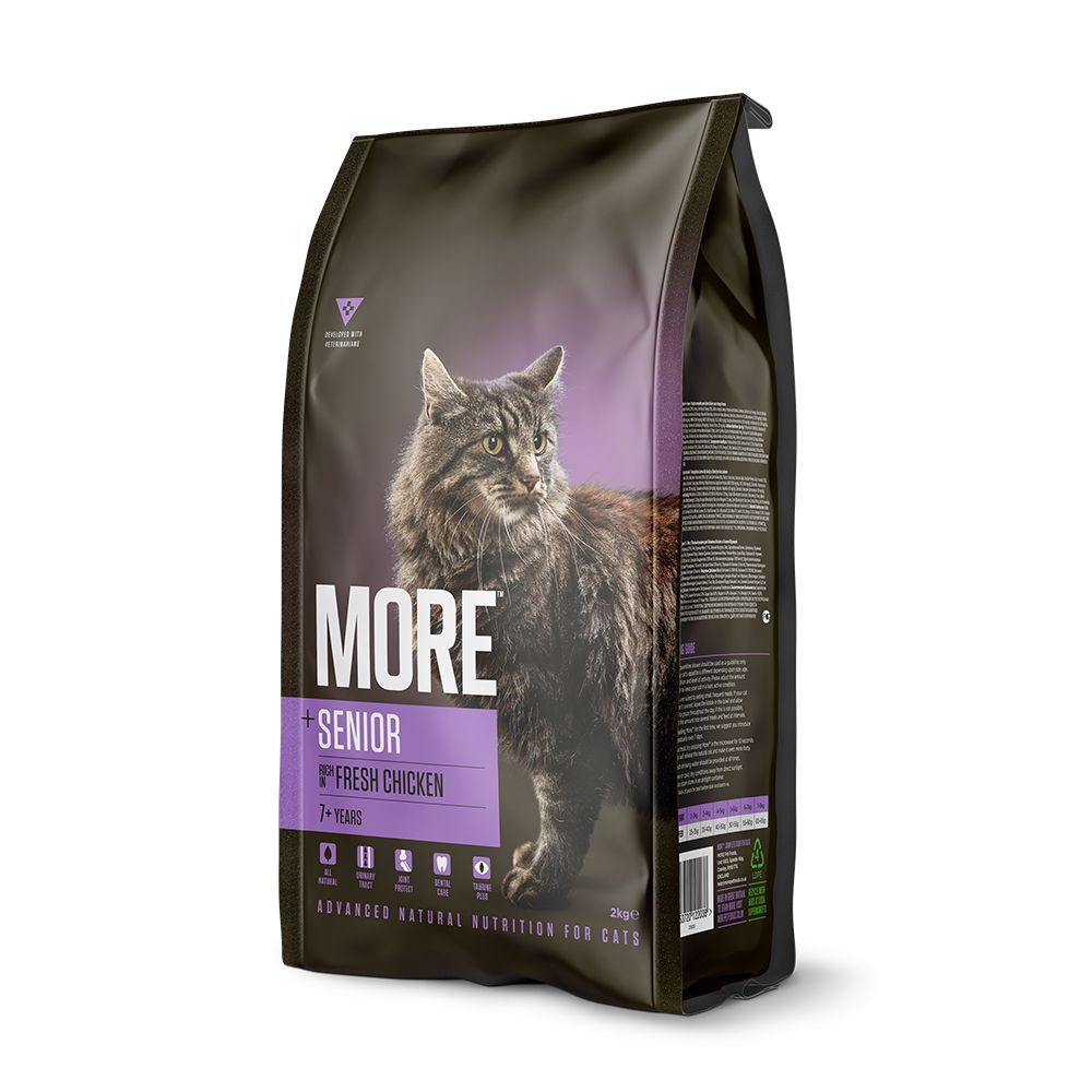 MORE Senior Chicken Dry Cat Food