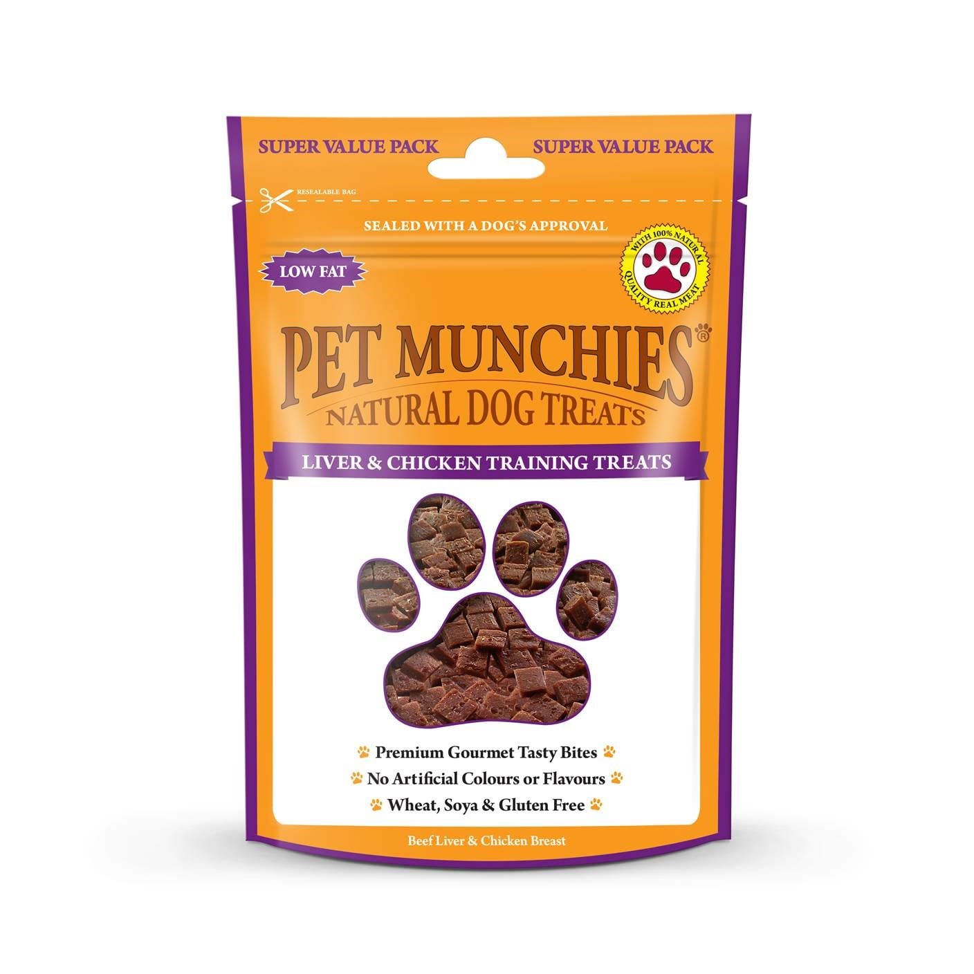 Pet Munchies Liver & Chicken Training Treat Mega Pack