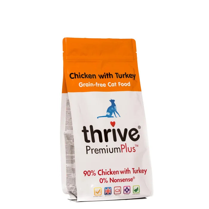 Thrive Premium Plus Chicken & Turkey Dry Cat Food
