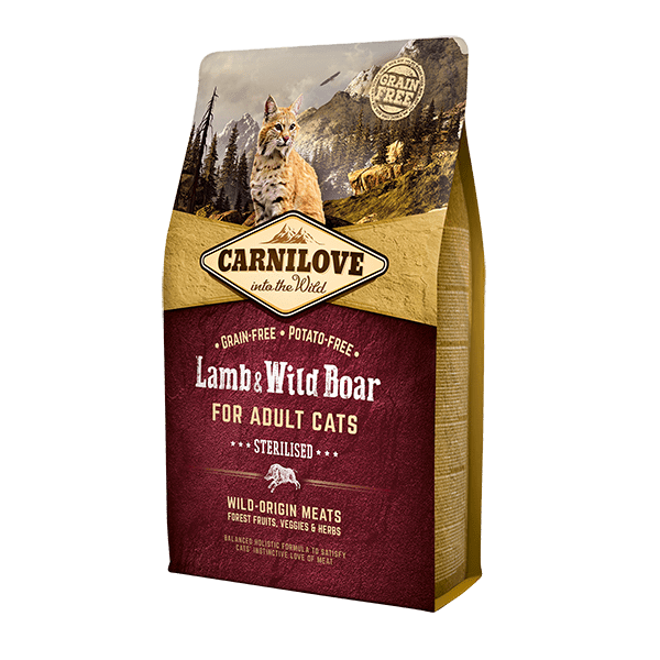 Carnilove Lamb & Wild Boar Cat Food
