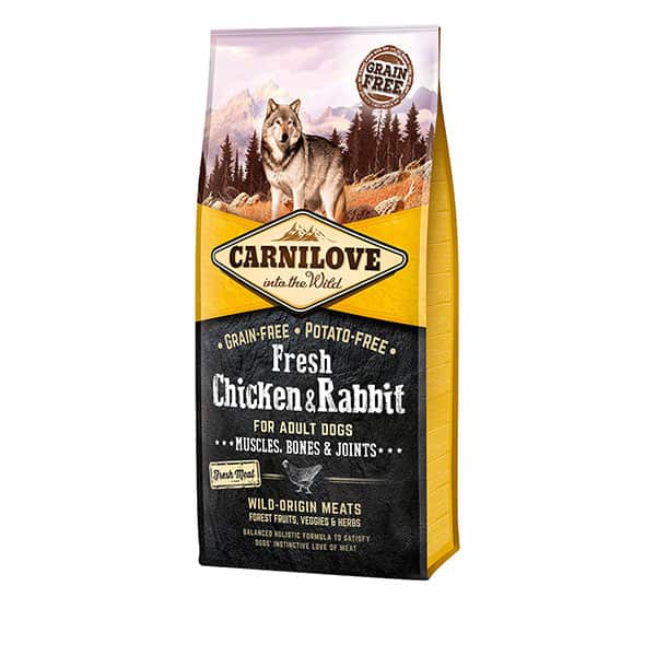 Carnilove Fresh Chicken & Rabbit Dog Food