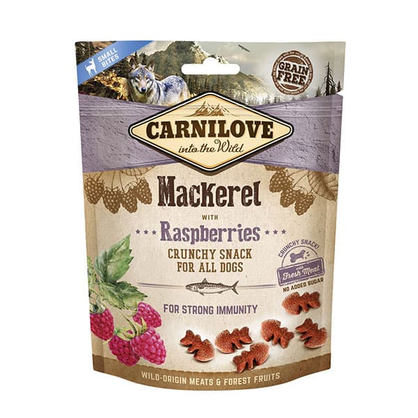 Carnilove Mackerel with Raspberries Dog Treats