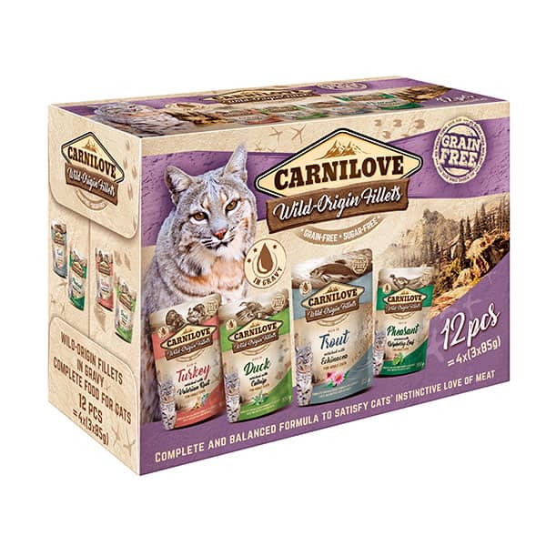 Carnilove Cat Pouch 12pk Multipack