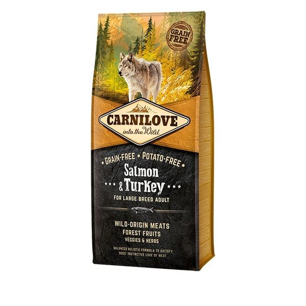 Carnilove Salmon & Turkey Large Breed Adult Dry Dog Food