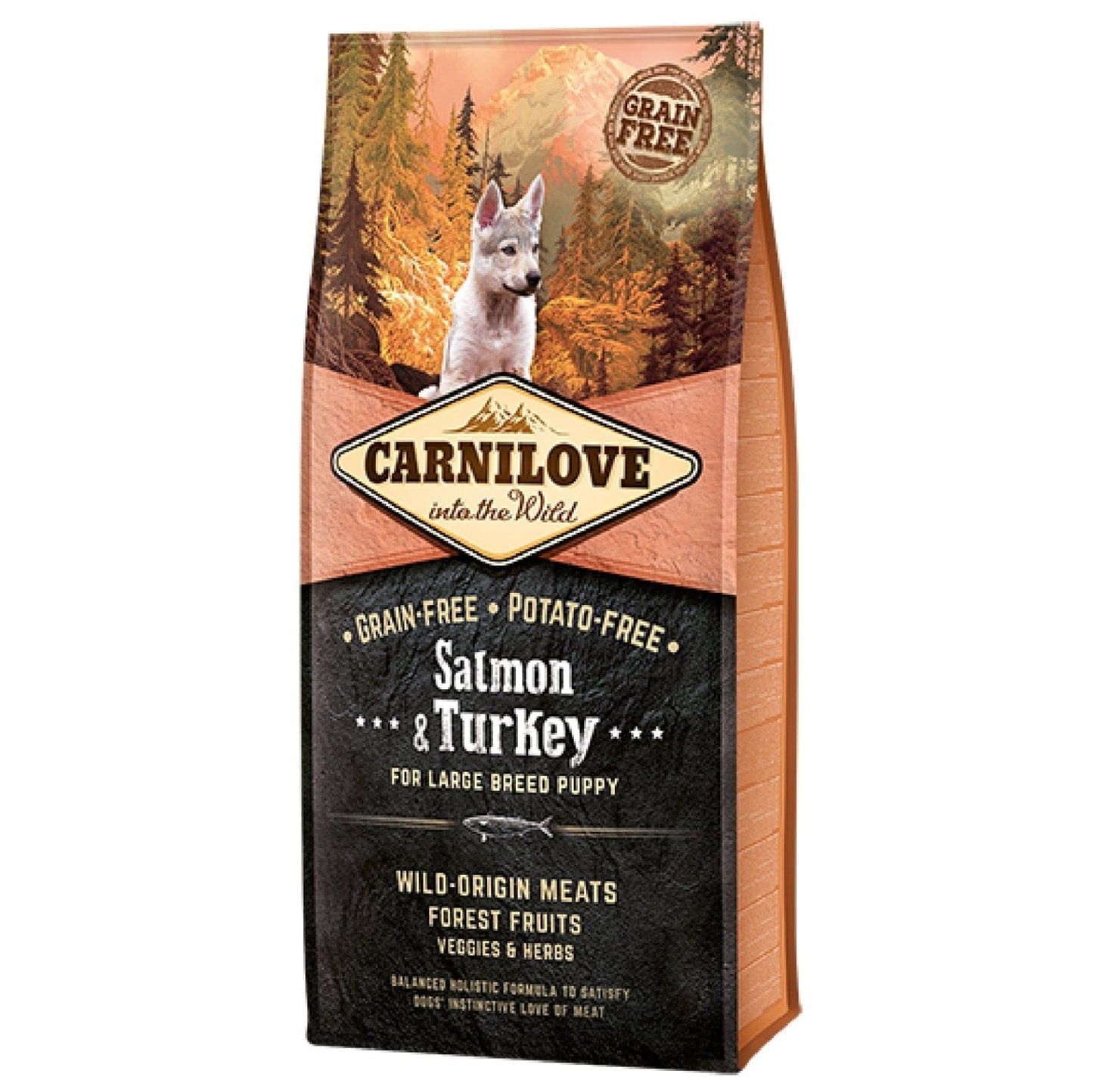 Carnilove Salmon & Turkey Large Breed Puppy Dry Dog Food