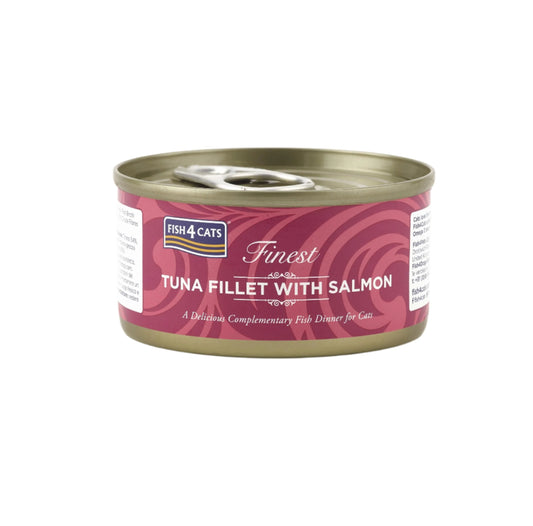 Fish4Cats Tuna Fillet with Salmon Wet Cat Food