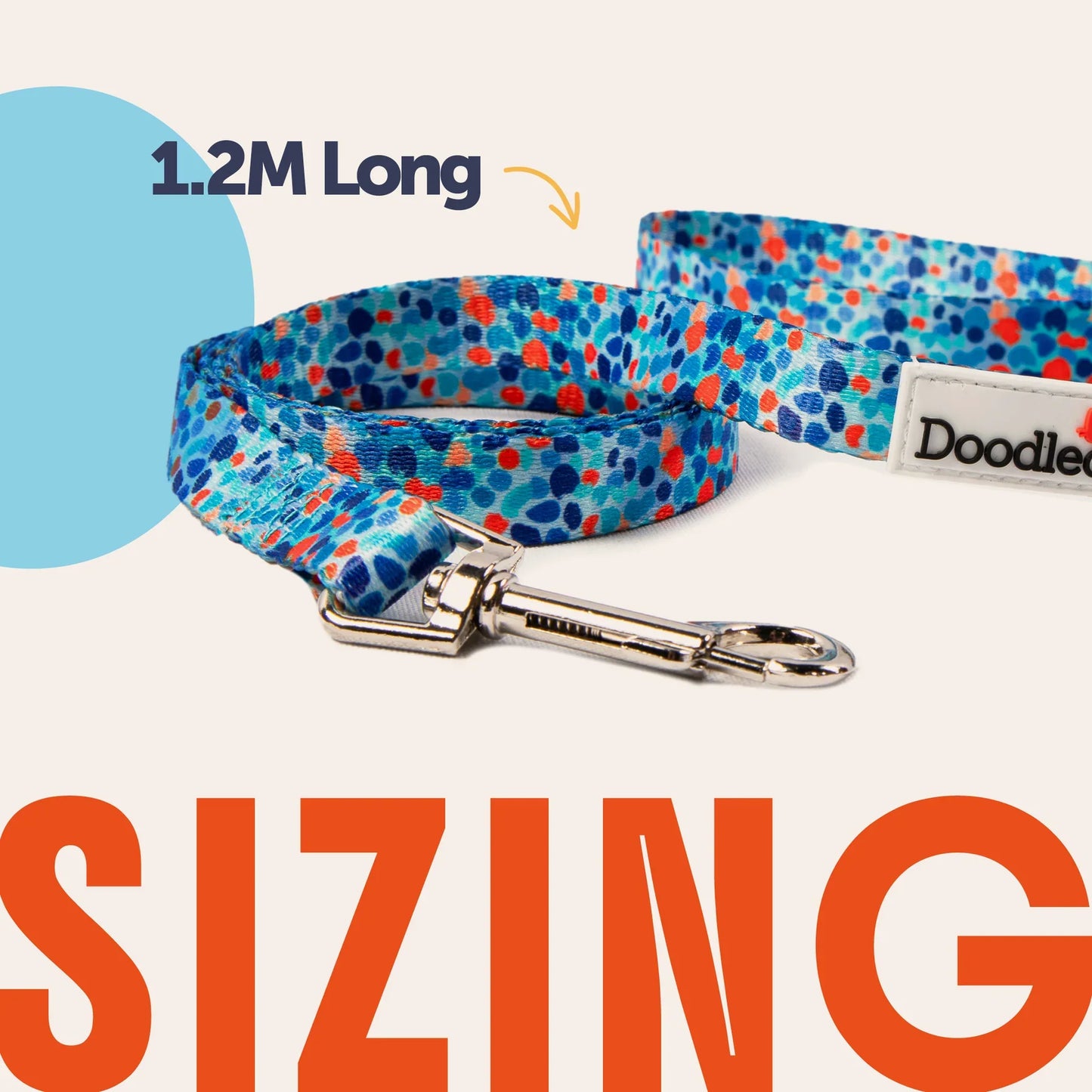 Doodlecat Cat Harness & Lead Set - Violet & Dunes