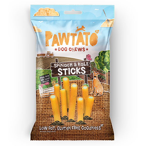 Pawtato Spinach & Kale Sticks 120g