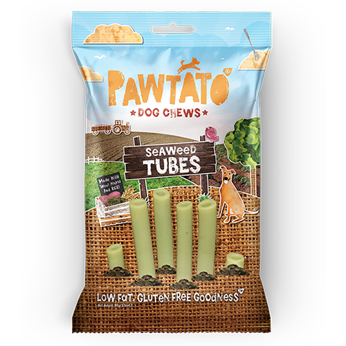 Pawtato Seaweed Tubes 90g