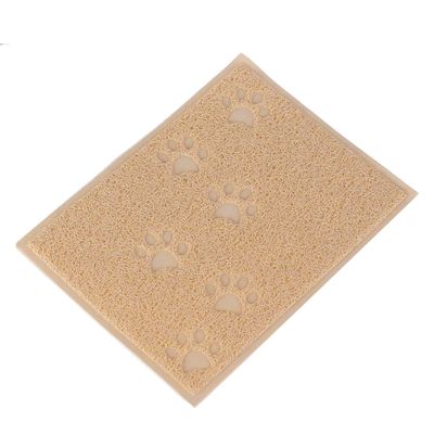 Paw Print Feeding Beige Placemat