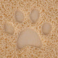 Paw Print Feeding Beige Placemat