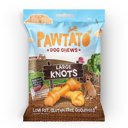 Pawtato Large Knots 180g