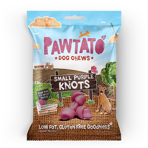 Pawtato Small Purple Knots 150g