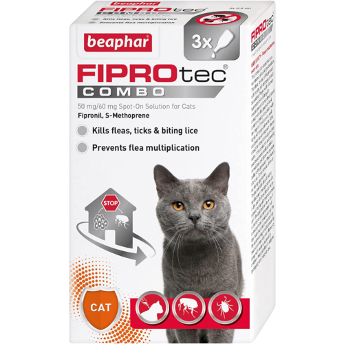 Beaphar FIPROtec Combo for Cats 3pk