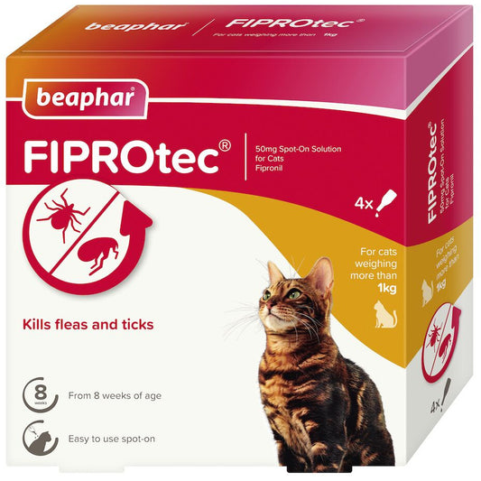 Beaphar FIPROtec Cats 4pk