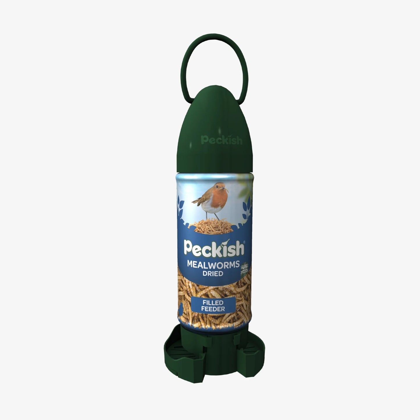 Peckish Mealworms Filled Feeder