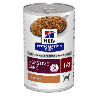 Hill's Prescription Diet i/d Digestive Care Turkey Wet Dog Food 360g Cans