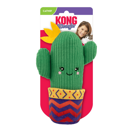 Kong Wrangler Cactus Catnip Cat Toy