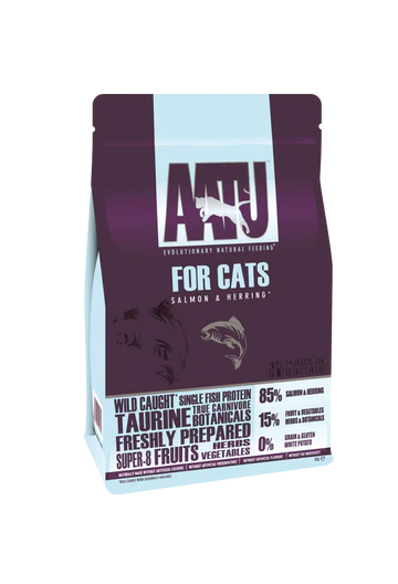 AATU 85/15 Salmon & Herring Dry Cat Food