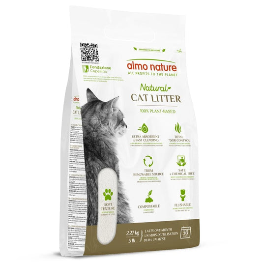 Almo Nature Ecological Cat litter Clumping Biodegradable