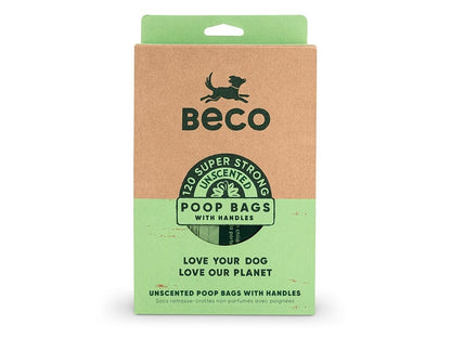 Beco Large Poop Bags with Handles - Unscented