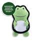 Beco Rough & Tough Recycled Frog Dog Toy