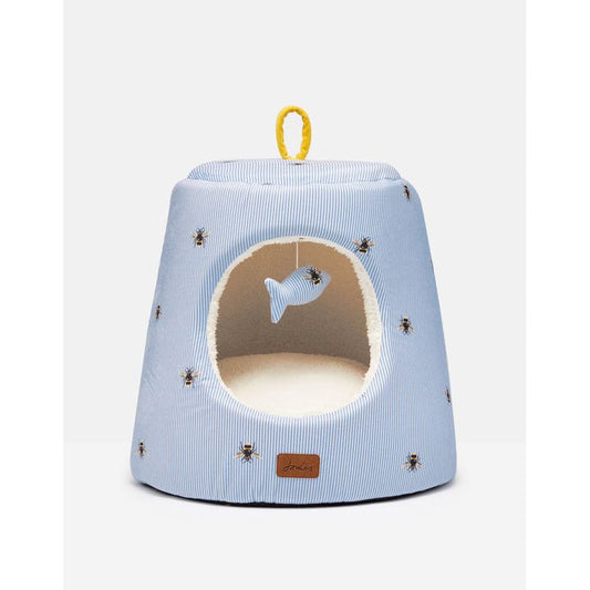 Joules Bee Ticking Cat / Small Dog Hideaway