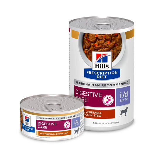Hill's Prescription Diet i/d Stew Low Fat Digestive Care Wet Dog Food Can