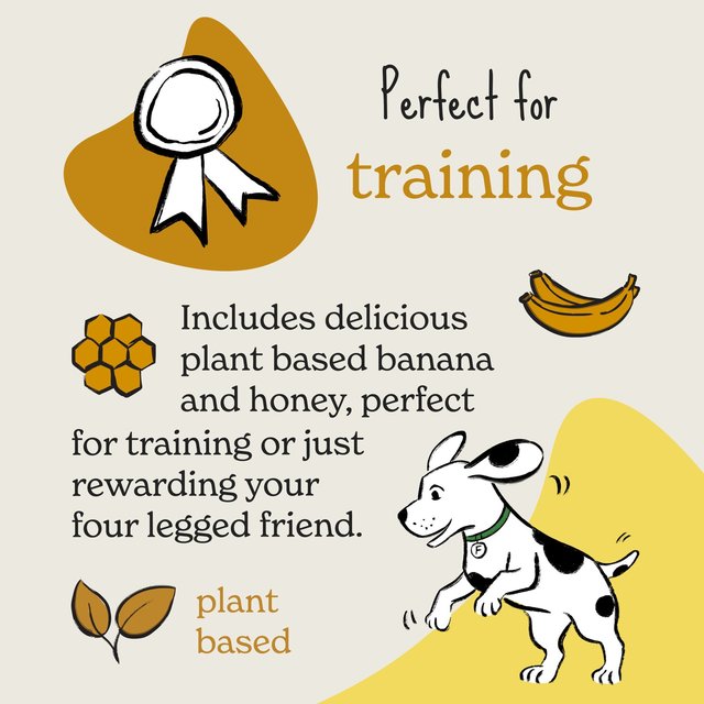 Forthglade Plant Based Honey & Banana Dog Treats 90g