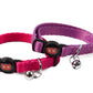 DoodleCat Cat Collar Duo Set - Fuchsia & Blush