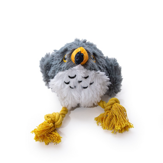 Great & Small Stay Wild Peregrine Falcon Cuddle & Play Soft Dog Toy