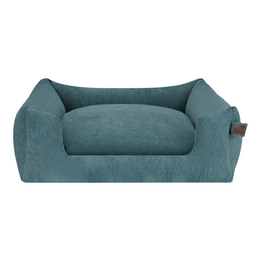 Fantail Mellow Snooze Peacock Blue Basket Dog Bed