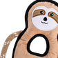 Beco Recycled Rough & Tough Sloth Dog Toy