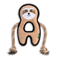 Beco Recycled Rough & Tough Sloth Dog Toy