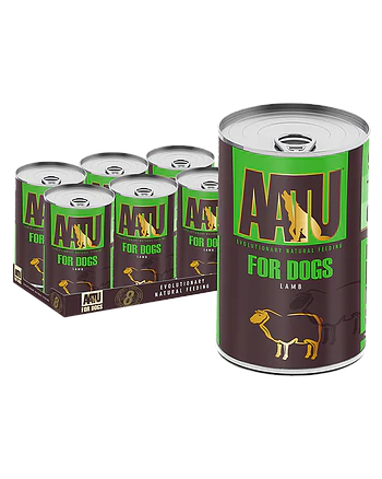 AATU Lamb Wet Dog/Puppies Food 6pk