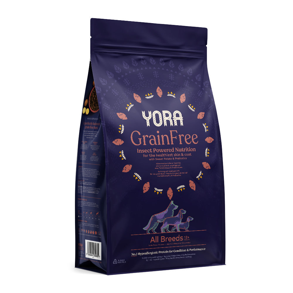 Yora Insect Based Adult All Breed Grain Free Dry Dog Food